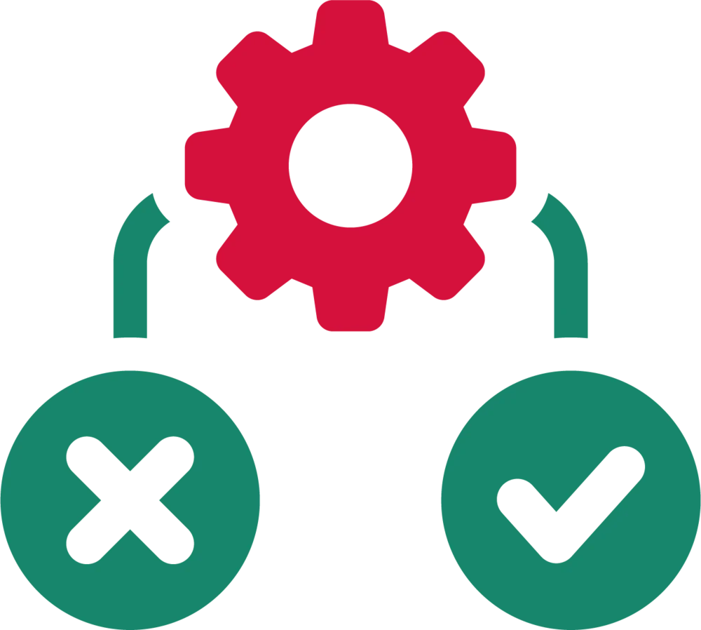 Icon Entscheidung/Qualität